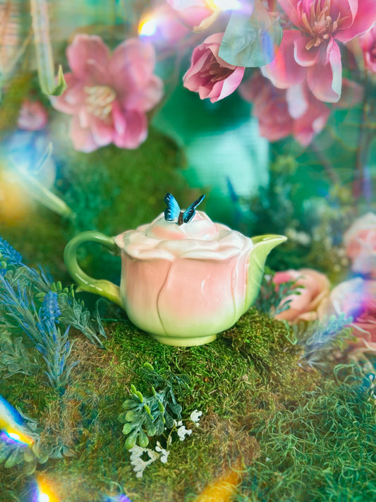 Mariposa Teapot Lotion Candle