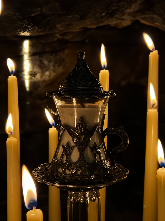 Pre- Order Absinthe Lotion Teacup Candle