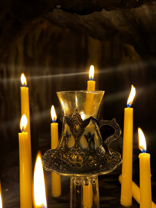 Pre- Order Absinthe Lotion Teacup Candle