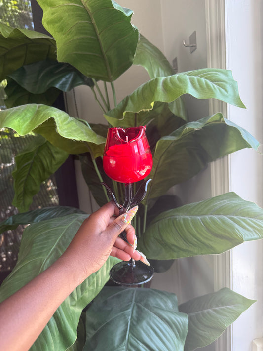 The Rose Lotion Candle