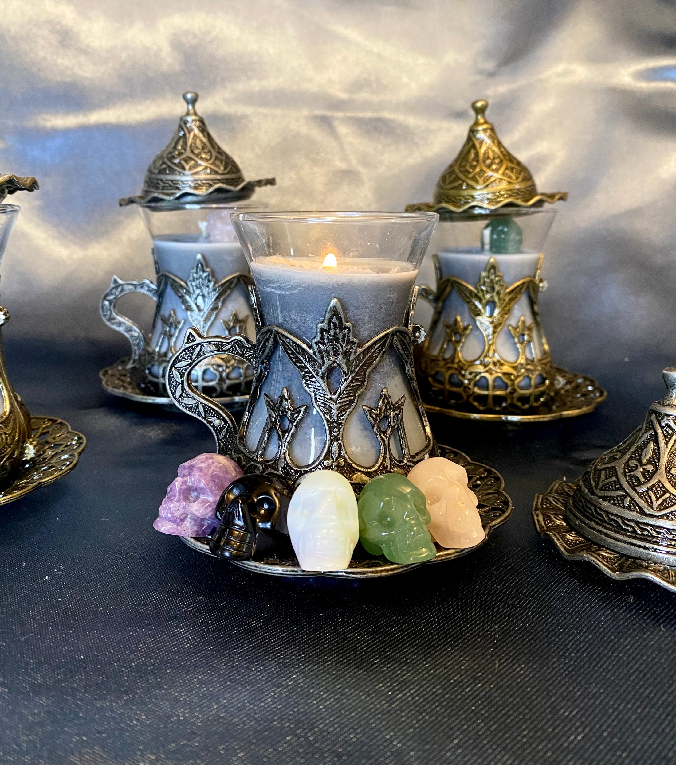 Pre- Order Absinthe Lotion Teacup Candle