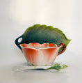 Load image into Gallery viewer, Lily Lotion Teacup Candle