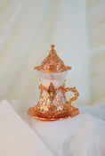 Load image into Gallery viewer, Absinthe Lotion Teacup Candle
